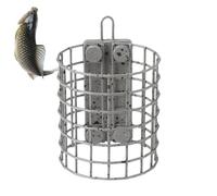 Fishing Bait Holder, Portable Stainless Steel Carp Feeder | Fishing Bait Feeder Basket Holder, Carp Fishingg Baitt Trap Cage For Rivers Water Lakes Catfish Outdoor Beginners Ponds Women Men Husband Fa