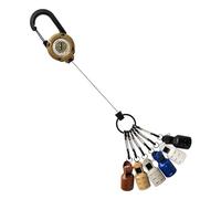 Fishing Bait Hook Cap for Squid Bait, 6-Piece Portable Fishing Accessory Set, Bait Protection Case for Predator Fishing - For Men Fishing Saltwater from Boat Kayak on the Bridge