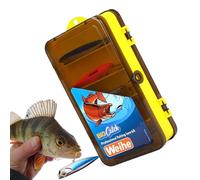 Fishing Bait Kit, Bass Bait Freshwater - Various Spinner Baits Fish Baits - 24 x Swimbait Tackle Kit with Double-Sided Storage, Realistic Fish Bait Spinner Baits, Realistic Fish Bait Spin