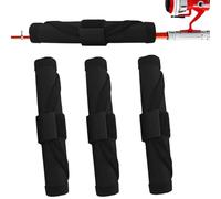 Fishing Bait Pack, Fishing Bait Pack - 4 x Fishing Shield, Safe Punctual Bait Proof Bait Shield, Protective Bait Hook Cover for Bait Bearing, Men Fishing Hook Cover Barb Hook Wax Bait, black, see