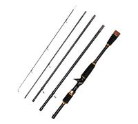 Fishing Bait Pole - Compact Telescopic Carbon Fibre Fishing Pole, Ultra Sensitive 7ft Pike Snout | Casting Rod with Carry Bag, 2.1 Metres for Freshwater and Saltwater Trout Bass Zander