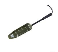 Fishing Bait Throwing Spoon Designed for Carp Particles Pellets and Boilies with Carbon Fiber Handle EVA Grip and M38 Thread Compatibility (D)