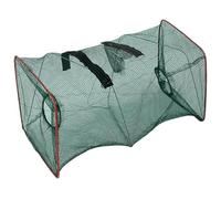 Fishing Bait Trap, Pocket Fish Shrimp Basket, Lightweight Quick Dry Small Mesh Portable Multi-Purpose, S-L-XL(Fishing Net Cage)