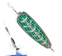 Fishing Bait with Spoon | Realistic Fishing Spoon Bait for Cat | Solid & Shockproof Lures with Blood Bait for Rivers Sea