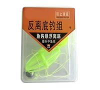 Fishing Baits Cage Double Hook Flexible Line Set Float Lure for Freshwater Bottom Cage