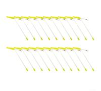 Fishing Balance Connector Set 20Pcs Luminous Snap Tube with Anti Features for Effective Bait Presentation