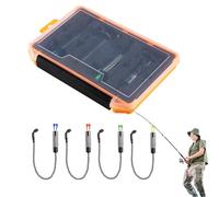 Fishing Bar Fishing Alarm, Fishing Bite Indicator, 4x Lightweight Freshwater Swinger | Two CHES for enthusiasts: by using