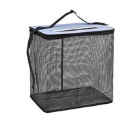 Fishing Basket | Portable Floating Fish Basket | Mesh Net Compact Holder for Crabbing Kayak Boat Camping Outdoor Activities