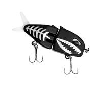 Fishing Bass Lures, Articulated Fishing Lure - Realistic Fake Swimbait for Saltwater | Fishing Equipment Fishing Supplies Fishing Lures for Trout, Freshwater Saltwater, Fish