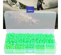 Fishing Beads 820 Pcs Multi Models Non-Slip Luminous for Night Fishing Kit with Hooks and Lines Suitable for Saltwater and Freshwater