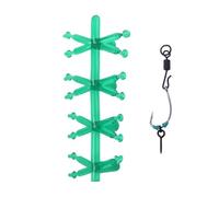 Fishing Beads for Saltwater | 10 Strands Soft Lightweight Fishing Accessories - Fishing Hook Holder - For Kayak Trolls Offshore Inshore Freshwater Saltwater Deck Coast Surf River Lake Pond