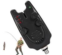 Fishing Bell | Smart Portable Bite Alarm with LED - Visual Sound Alert Waterproof Fish Tackle for Carp Night Sea Boat Pier Ice Kayak Bank