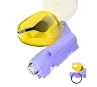 Fishing Bells With Light - Waterproof Bite Alarm Indicator, Glow In The Dark Night Fishing Tool, 4cm Diameter + Ultra Lightweight 3g Build, PLA & Alloy Composite - For River & Sea Rods