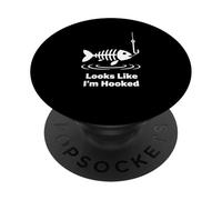 Fishing Big Catch Scenic Angler Hobby Graphic Design PopSockets Adhesive PopGrip