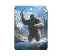 Fishing Bigfoot Fisher Funny Car Air Freshener Automotive Aromatherapy Tablets for Rearview Mirror Wardrobe Shoe Cabinet