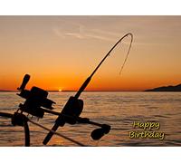 Fishing Birthday Card