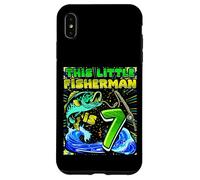 Fishing Birthday Shirt 7 Year Old Boy Fisher 7th Bday Kids Case for iPhone XS Max