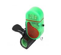 Fishing Bite Alarm, 1/2PCS Sensitive Fishing Alarms with Clip for Rods, Sound Fish Bells with LED Light, Night Gear Clip On Rod (2 lights -1Pcs)
