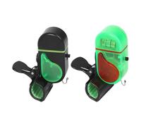 Fishing Bite Alarm, 1/2PCS Sensitive Fishing Alarms with Clip for Rods, Sound Fish Bells with LED Light, Night Gear Clip On Rod (2Pcs -mix)