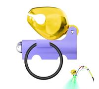 Fishing Bite Alarm - Alloy, 1.57in Wireless Indicator Glowing Sensitive | Stable Performance Night Fishing Tool, Electronic Strike Alert For Sea, Lake, River, Bank, Saltwater