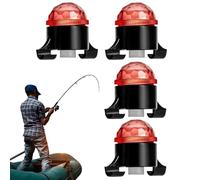 Fishing Bite Alarm | Portable Sensitive Fish Bite Alarm 4pcs - Fishing Lights for Night Night Fishing Accessories Fishing Tackle for All Kinds of Occasions