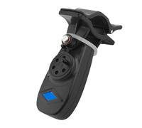Fishing Bite Alarm Sensor Light for Rods, Lr44 Black ABS | Dual Light and Alarm Reminders, Reinforced Rubber Ring, Anti-slip Pad, Fixed Clips, Outdoor Beach Casting