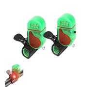 Fishing Bite Alarm with LED Light,Upgrade Clip-On Sensitive Sound Tip-Up Fish Alarms,Clip-On Electronic Fishing Alarms Bite (2pcs)