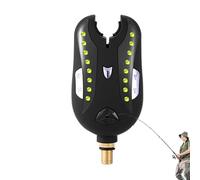 Fishing Bite Alarm With Sound - High Sensitive Fishing Sensor Pole Alarm - Electronic Light Up Fish Bite Audible Alert For Enhancing Experience