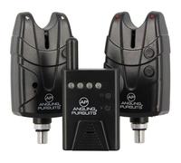 Fishing Bite Alarms 2pc Wireless Adjustable Tone and Volume Receiver Carp Tackle