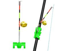 Fishing Bite Indicator - PP 11.4x3cm Clip On | Fishiing Float Alarm With High Sensitivity Waterproof, Night Fishingg Alert, Sea River Angling | Clip On Bite Alarm Lure Fishing Kayak Shore Use