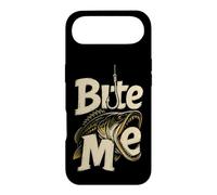 Fishing Bite Me Funny Bass Angler Vintage Gift Case for iPhone Air
