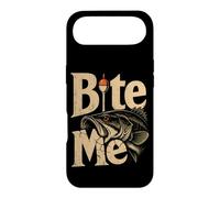 Fishing Bite Me Funny Bass Angler Vintage Gift Case for iPhone Air