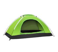 Fishing Bivvy Ultralight Camping Tent Single Layer Portable Hiking Anti-UV Coating For Fishing Backpacking Trip Parts 1/2 Person(Green 2 person)