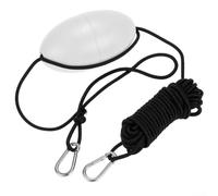 Fishing Boat Anchor Buoy with 9 8m Line, an Essential Accessory for Every Boater (White)