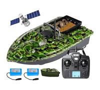 Fishing Boat GPS Automatic Return System with Removable Battery, Night Fishing Lights, 1.5Kg Load Capacity, 500M Remote Control Range