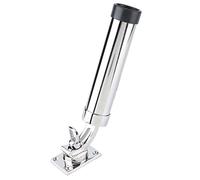 Fishing Boat Rod Holder, Stainless Steel 360 Degrees Rotation Marine Boat Fishing Rod Holder Fishing Rod Racks Support Kayak Fishing Accessory