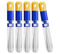 Fishing Bobber Stops - 5 Pack Rubber Stop Kit, Slide Stopper with Driving Beads, Fishing Marker, Casting Control Tackle, River Pole Float Gear, Adjustable Sea Bait Accessory Set