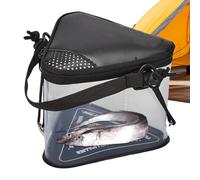 Fishing Bucket, Foldable Fishing Accessories, Bucket for Live Bait Fish - for Anglers, Outdoor Enthusiasts, Fathers, Camping Trips, Beach Trips, Park Picnics, Lake, River, Reservoir, Pond