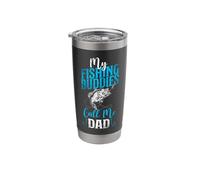 Fishing Buddies Dad Father Stainless Steel Insulated Tumbler