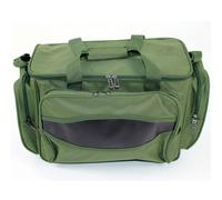 Fishing Carp Coarse Tackle Bag in Green Insulated Carryall Padded