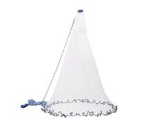 Fishing Cast Net Bait Easy Throw Hand Cast Trap Mesh A 4.2m No Ring, Monofilament No Ring