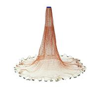 Fishing Cast Net Bait Easy Throw Hand Cast Trap Mesh B 2.4m No Ring