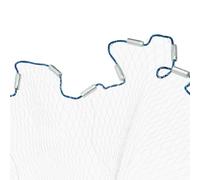 Fishing Cast Net Freshwater,Hand Throw Fishing Net,Outdoor Nylon Monofilament Hand Throw Mesh Net,18ft Fishing Cast Net, 9ft Radius Throw Net, Dual Color Double Selvage