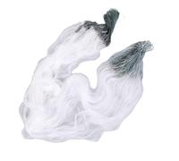 Fishing Casting Net, 50 m Length 1.5 m Height, 3 Layers Nylon Trap, Fish Casting Net, Fishing Net, High Performance Fishing Net with Floating Fishing Accessories (4 Fingers)