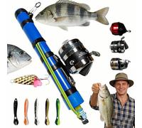 Fishing Catapult Rod, 2026 Upgrade Fly Fishing Rod, Slingshot Casting Tool with Adjustable Latex Tubes Durable & Lightweight for Saltwater and Freshwater Bait Feeding (Advanced fishing reel)