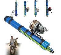 Fishing Catapult Rod, 2026 Upgrade with Telescopic Design and Slingshot Reel, Ideal for Outdoor and Travel Use, Portable Lure Launcher for Easy Casting in Saltwater and Freshwater, (KS30)