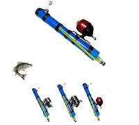 Fishing Catapult Rod, Adjustable Latex Tube Slingshot Casting Tool,Telescopic Slingshot Fishing Reel for Freshwater/Saltwater, Suitable for Kids Outdoor Activities, Travel & Hunting (Ultimate)