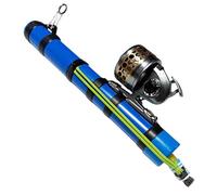 Fishing Catapult Rod, Catapult & Ice Fishing Rod, Telescopic Lure Launcher Fishings Tool, Fishing Rod Holder Suitable for Families with Children for Outdoor Activities and Travel