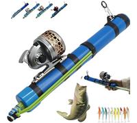 Fishing Catapult Rod, Portable Catapult Fishing Lure Angling Tools, Professional Pole Shooting Compact Telescopic Lure Launcher Fish Tool,Saltwater and Freshwater Great for Adult (High-End)