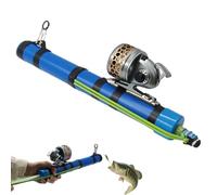 Fishing Catapult Rod, Portable Compact Telescopic Fishing Reel Lure Launcher Tool, Professional Pole Shooting Hunting Lure Fishings Tools, Saltwater and Freshwater Great Gear for Traveling (Luxury)